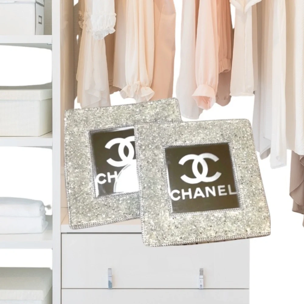Designer Inspired Handmade Hanging Mirrors, Silver Glass, Wall Decor